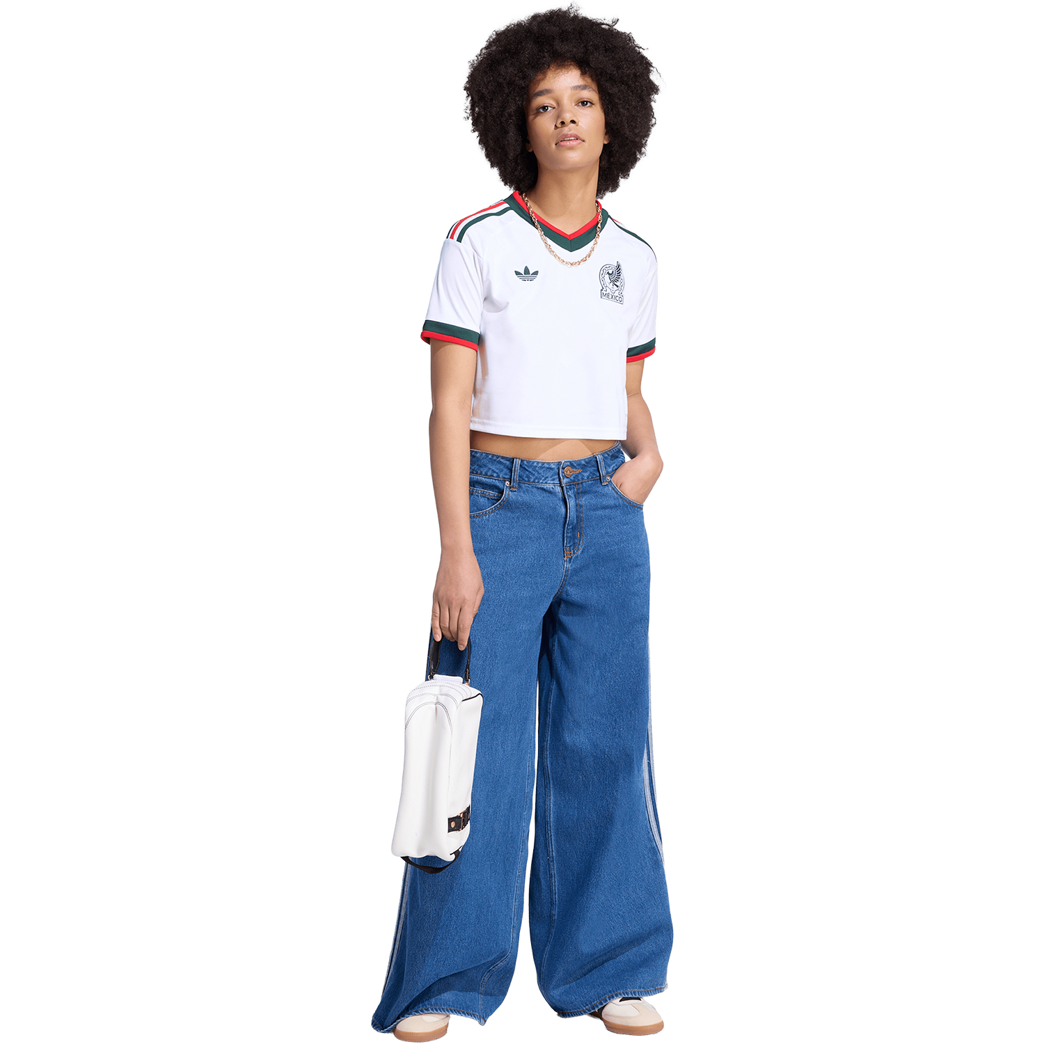adidas Women's Mexico Away 2026 Cropped Stadium Jersey – Mexico
