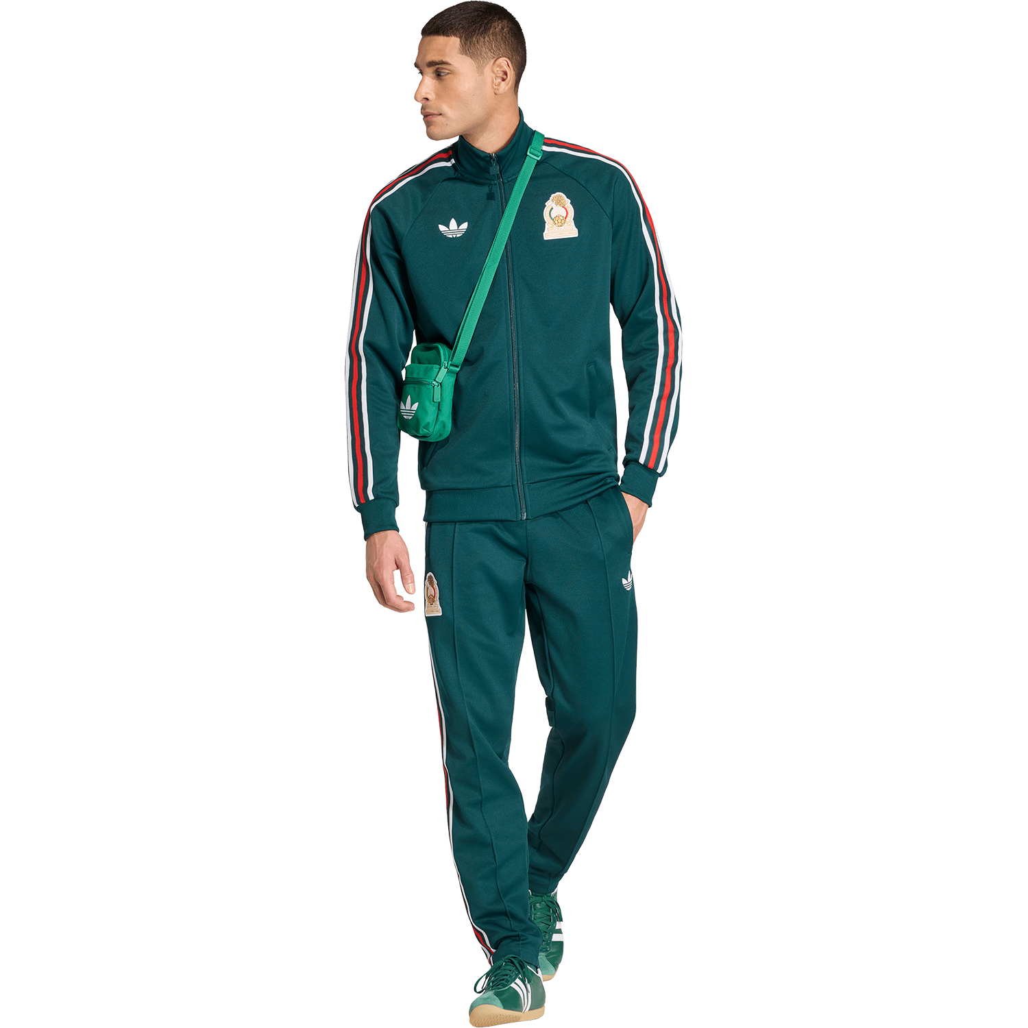 adidas Originals Mexico Men's Full-Zip Track Jacket – Mexico Fan Shop